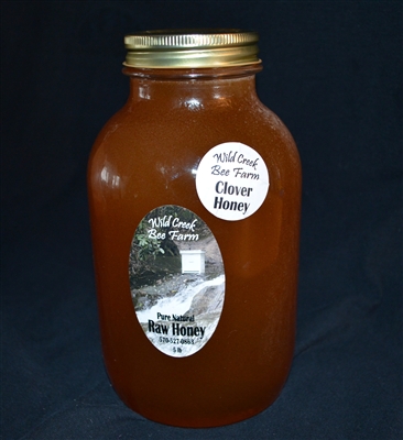 Raw Clover Honey Benefits, Glass Honey Jars